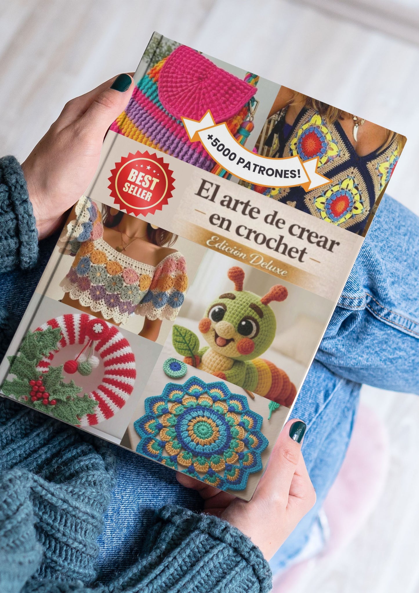 Ebook:  Arte de Crear en Crochet Deluxe